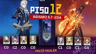 Neuvillette C0 Mavuika C0 abismo 5.7 | Genshin Impact Falto Healer