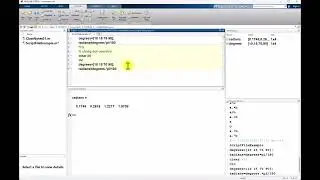 Script File & Transpose Operator