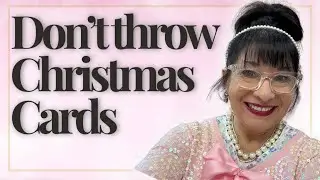 Don’t Throw Away Your Christmas Cards Turn Them Into a Creative Art Journal