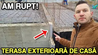 Cum rupi termic terasa de casa pastrand legatura structurala intre acestea? Lifehack din santier!
