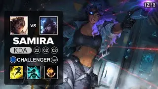 Samira vs Aphelios ADC - EUW Challenger - Patch 12.13 Season 12