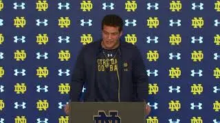 @NDFootball | Howard Cross III - Postgame Presser Georgia Tech (11.20.21)