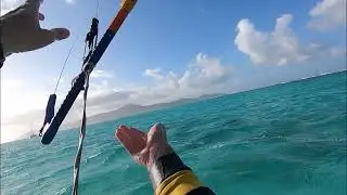 Kitesurfing in French Polynesia
