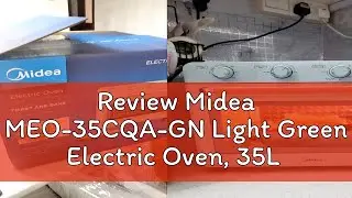 Review Midea MEO-35CQA-GN Light Green Electric Oven, 35L