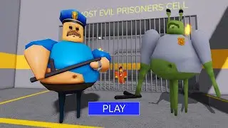 BARRY'S PRISON RUN! - Ailen Base Obby Walkthrough FULL GAME #roblox