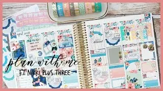 PLAN WITH ME ll FT NIKKI PLUS THREE