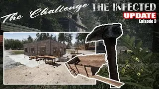 The Infected | Coal Mining, Cart Built & More Base Work | THE CHALLENGE Ep3