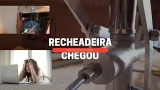 Recheadeira para churros  / mostrei meu equipamento (a masseira  quebrou😨)