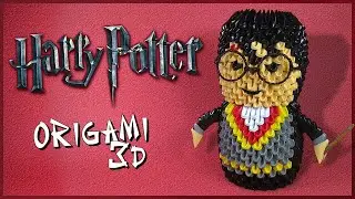 Harry Potter En Origami 3D ✨ Harry Potter Origami Fácil! 🧙🏼‍♂️