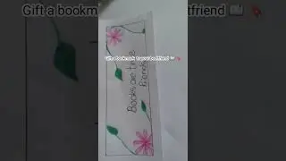 gift a bookmark to your bestfriend 📖🔖#viralvideo #diy #creative #views #youtubeshorts #best #like