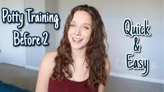 Potty Training Before Two // Tips for Early Potty Training