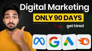 Digital Marketing 2026 Roadmap only 90 days | Get Hired as Digital Marketer