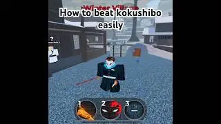 How to beat kokushibo quickly in weak legacy 2. #roblox #weaklegacy2 #shorts
