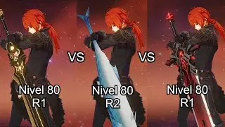Prototipo Arcaico vs Rey de los Mares vs Lapida del Lobo - Genshin Impact