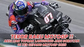 GELO!! TOPRAK RAZGATLIOGLU BIKIN PADDOCK SEPANG GEMPAR DI TES SHAKEDOWN MOTOGP 2026