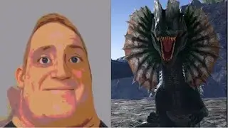 Mr Incredible Becoming Uncanny but its ARK | Ark memes