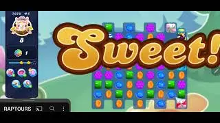 Candy Crush Saga Level 7672 Passed on First Try!