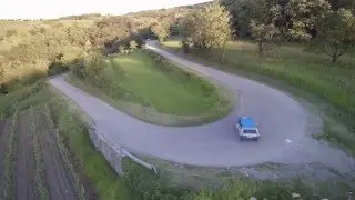 Drone Close Call With Rally Car Captured By Another Drone + POV