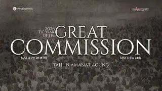 The Year Of The Great  Commission | Ps. Niko Njotorahardjo | 01 Januari 2026 | Ibadah Awal Tahun 1
