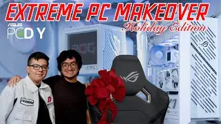 ASUS PC DIY | Полная трансформация ROG для победителя нашего праздничного преображения ПК