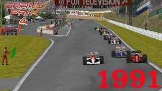 GP4 - Mondiale 1991 - Ayrton Senna/McLaren #120 - FINALE DI STAGIONE