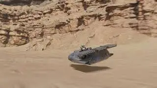Star Wars Animation - Tatooine Chase