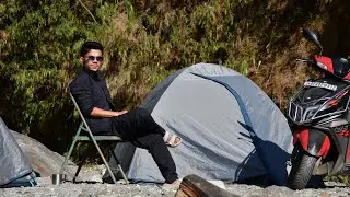 My First Camping | Whole Night Camping on Riverside | Darjeeling 