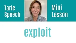 Learn to Pronounce EXPLOIT - #SHORTS Quick English Pronunciation Mini Lesson #learnenglish