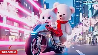 A Small cat cut hair in her mother and sell to buy a bike #interesting 