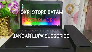 REVIEW LAPTOP SEKEN SINGAPUR GAMING RAZER BLADE 14 RZ09-01953E72 CORE i7-7700HQ