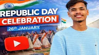 🧡🤍💚आज 26 जनवरी हे, मोर देश के गर्व के दिन हरे… Happy Republic Day!” हमर देश के आन- बान -शान तिरंगा🇮🇳
