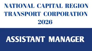 NCRTC Recruitment Alert 2026 🚨|| Application Start's Check Link || Salary 36000+ Details Online Now 