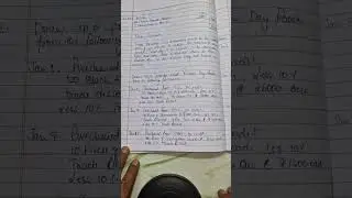 Trade discount and entry in purchase daybook// hand written notes //detailed explanation
