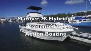 Mariner 28 Flybridge for sale Action Boating, boat sales, Gold Coast, Queensland, Australia