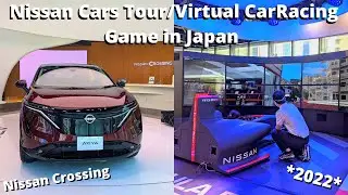 Nissan Car Tour in Tokyo Japan / Virtual Car Racing Game *short vlog 2022*