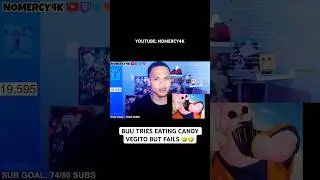 Buu tries eating Vegito #dragonballreaction #dbzreaction #dragonballzreaction