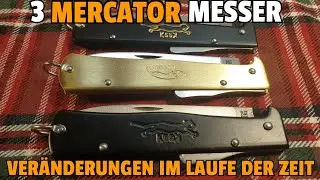 ✔ DAS MERCATOR MESSER im Wandel der Zeit: 3 Modelle der letzten 20 Jahre ☆ k55k ☆ CatKnife