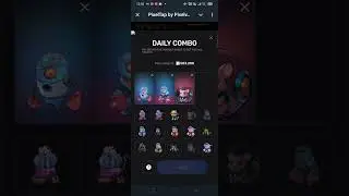 PIXEL TAPPBY PIXELVERSE DAILY COMBO CARDS 26 February 2025#pixeltap