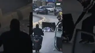 Protesters blocked several streets in Sidon  decrying Lebanon's deteriorating living conditions
