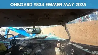 Onboard #834 Jan van Osch - Unlimited Bangers Speedway Emmen 10-5-2025