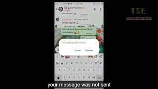 Your message was not sent whatsapp group problem solution