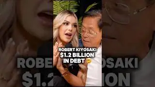 Rich Dad Poor Dad Author Robert Kiyosaki is $1.2 billion in debt.. full podcast is out now 🔥