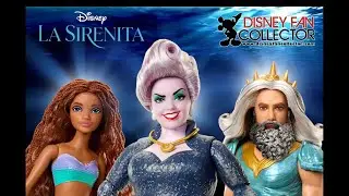 🧜🏻‍♀️ ÚRSULA, TRITÓN Y ARIEL 🧜🏻‍♀️ Los muñecos del live action de La Sirenita 2023