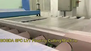BOGDA LVT RVP PVC Vinyl Plank Flooring Cutting Machine