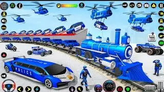 US Police Bike 🚓✈️ Airplane Transport Mission |Police Plane Simulator 2025 |Android Gameplay|Part 01