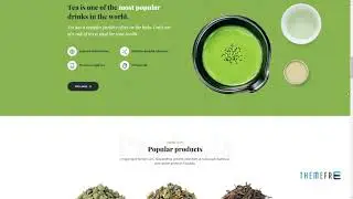 Chaitan - Tea Production Company and Tea Store WordPress Theme      K