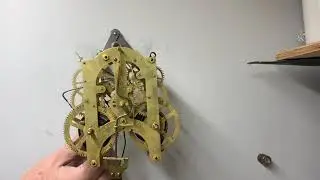Clock Tip Ep.1 February 19, 2021, Let's balance an Antique Ansonia Wall clock movement!