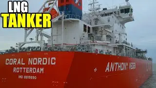 🚢 Tanker SHIP visits Margate Roads - Anthony Verders finest LNG Tanker! Coral Nordic #LGCIO