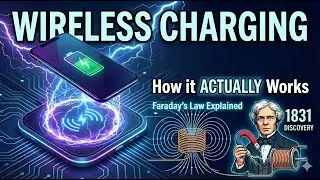 How Wireless Charging Actually Works (Faraday's Law Explained)