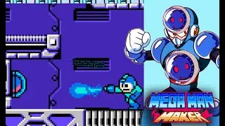Mega Man Maker - Boobeam Man - Turret Testing Facility